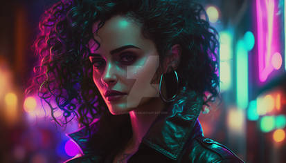 Bellatrix Lestrange - Cyberpunk