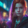 Ginny Weasley - Cyberpunk
