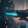 Spaceship - Cyberpunk