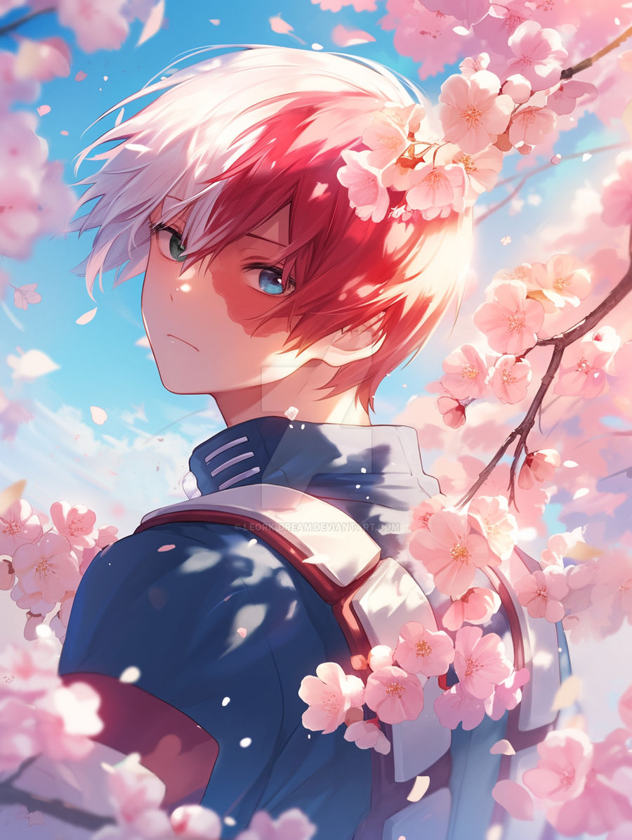 Spring Todoroki Shoto Todoroki - Spring by Leork-Dream on DeviantArt