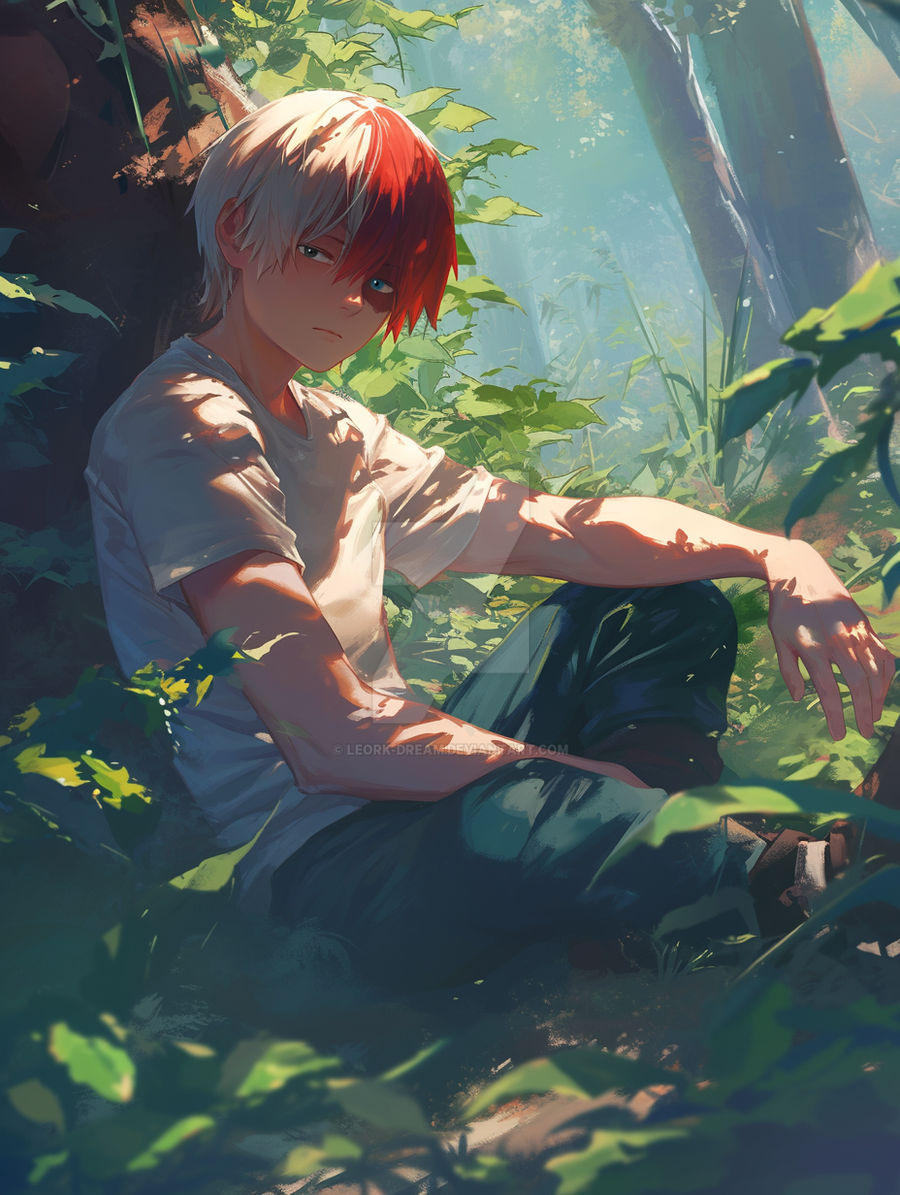Spring Todoroki Shoto Todoroki - Spring by Leork-Dream on DeviantArt