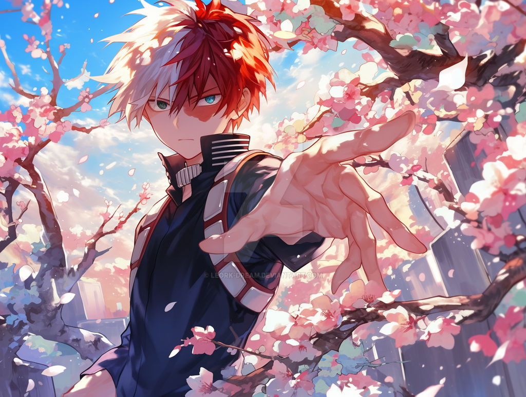 Shoto Todoroki - Spring by Leork-Dream on DeviantArt