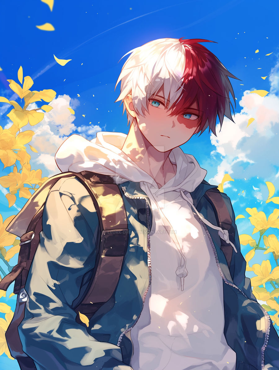 Spring Todoroki Shoto Todoroki - Spring by Leork-Dream on DeviantArt