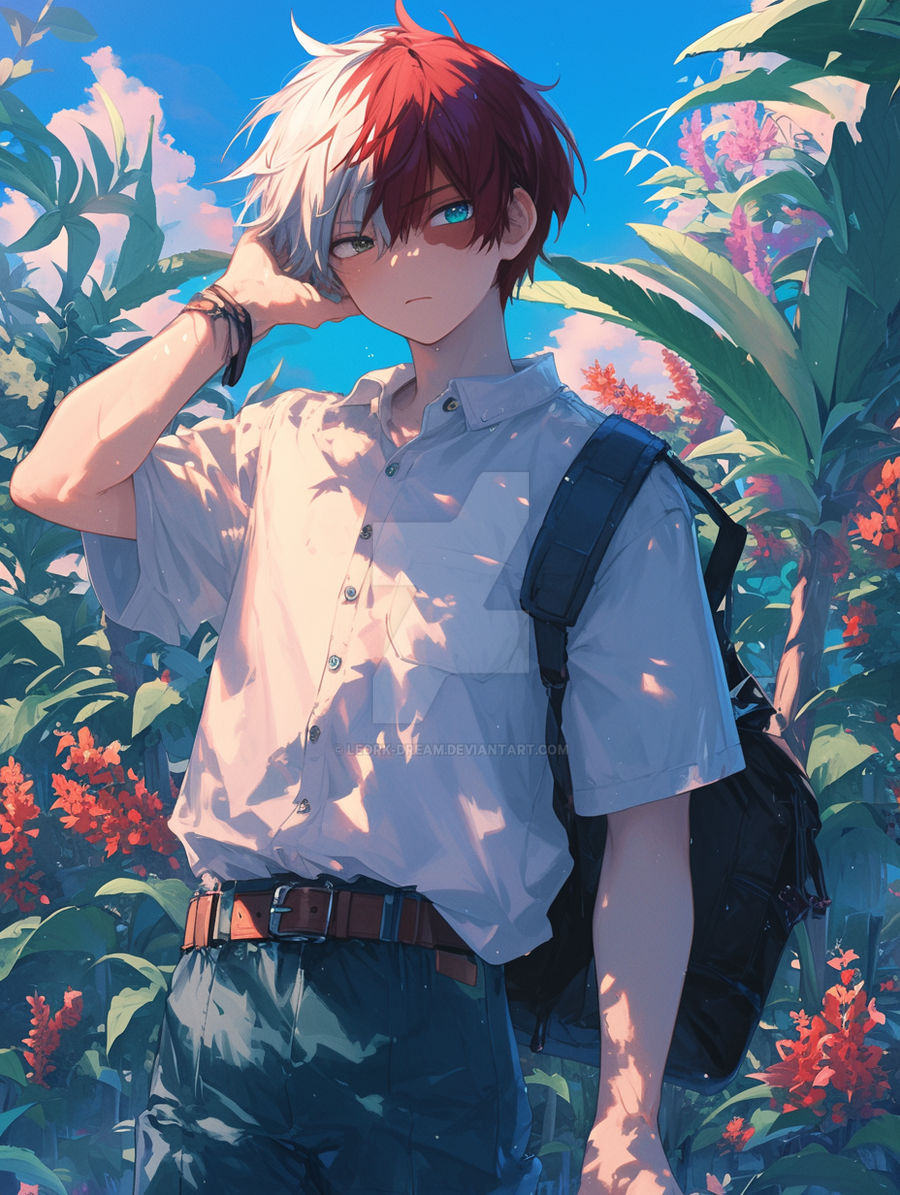 Shoto Todoroki - Spring by Leork-Dream on DeviantArt