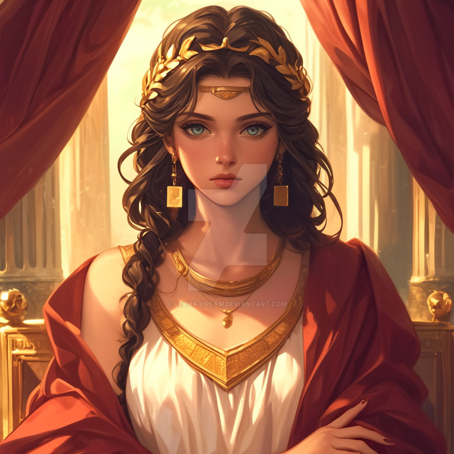 Greek Queen Deviantart Greek queen by Leork-Dream on DeviantArt