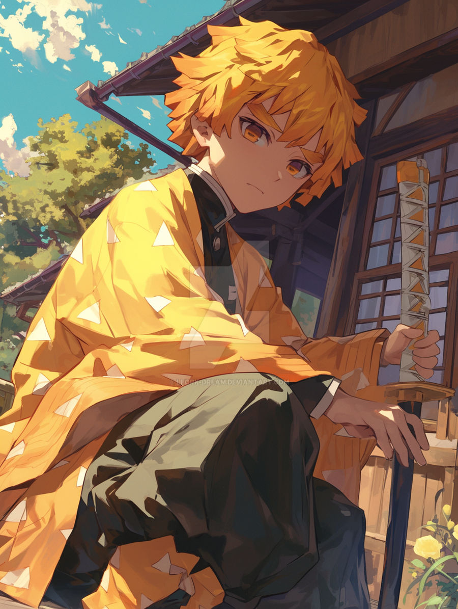 Zenitsu Agatsuma By Leork Dream On DeviantArt zenitsu-agatsuma-by-leork-dream-on-deviantart