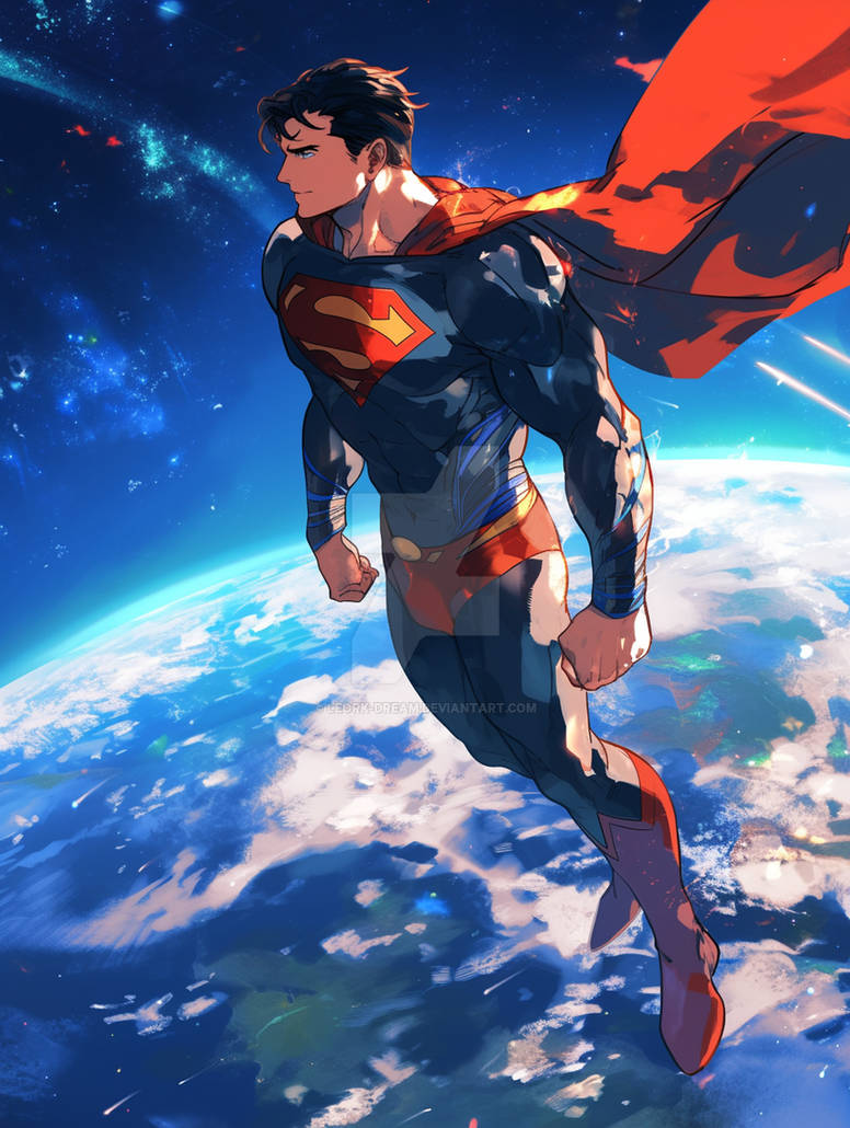 Superman - Space by Leork-Dream on DeviantArt