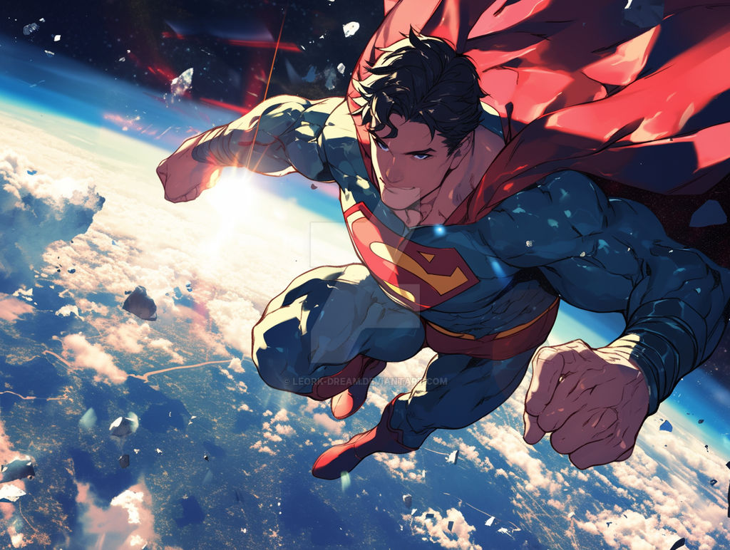 Superman - Space by Leork-Dream on DeviantArt