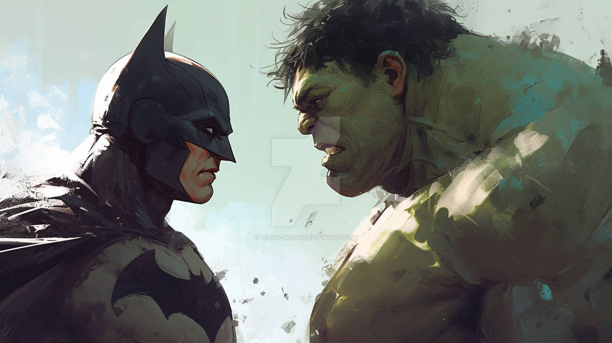 Hulk Vs Batman By Leork Dream On DeviantArt hulk-vs-batman-by-leork-dream-on-deviantart