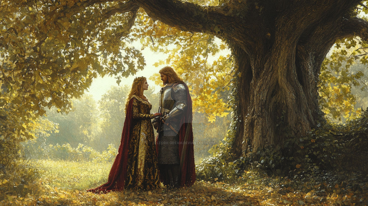 Arthur And Guinevere By Leork Dream On DeviantArt arthur-and-guinevere-by-leork-dream-on-deviantart