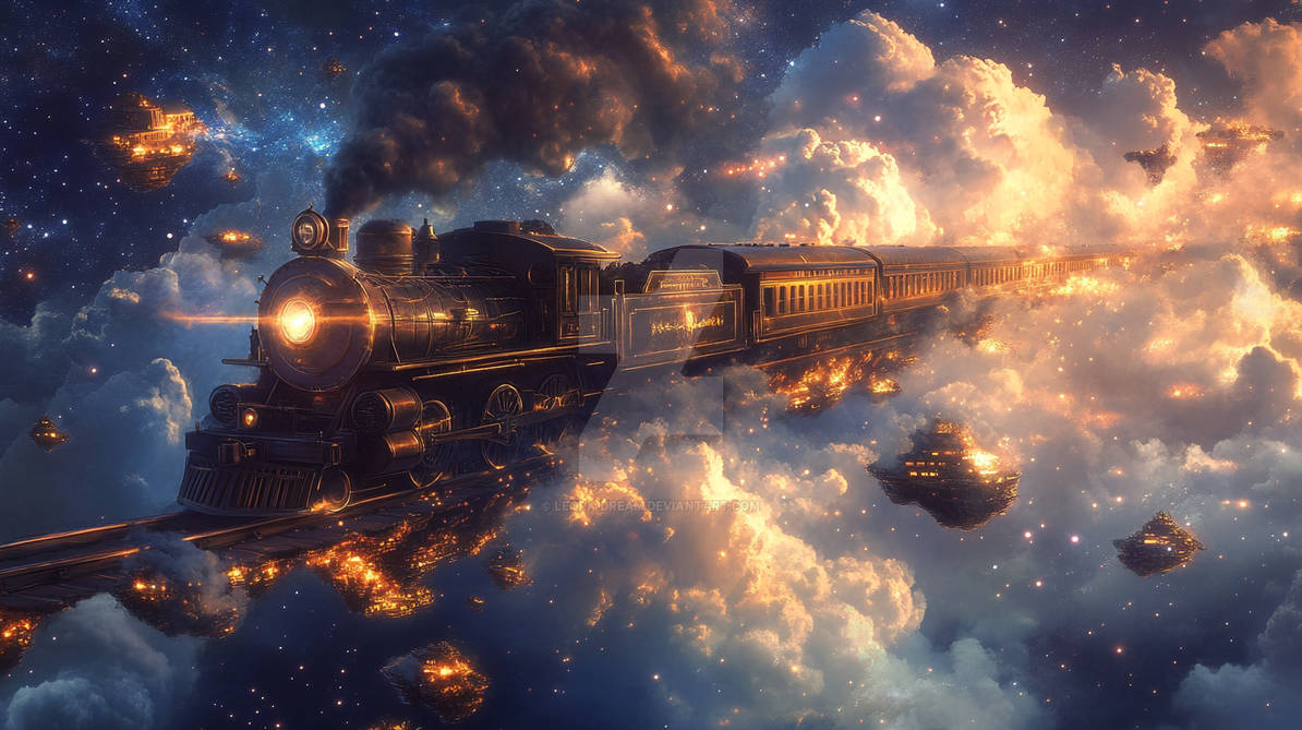 Train across space by Leork-Dream on DeviantArt