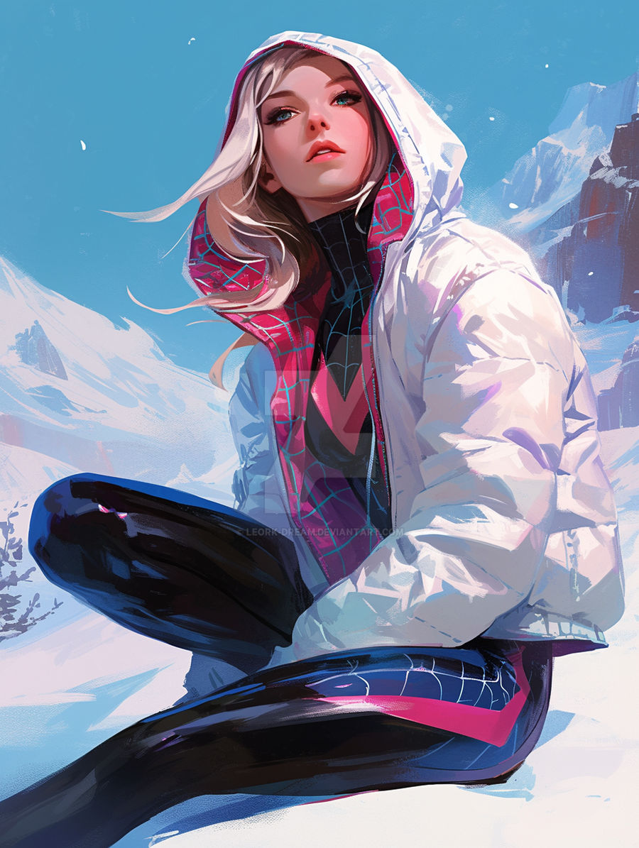 Gwen Stacy By Leork Dream On DeviantArt gwen-stacy-by-leork-dream-on-deviantart