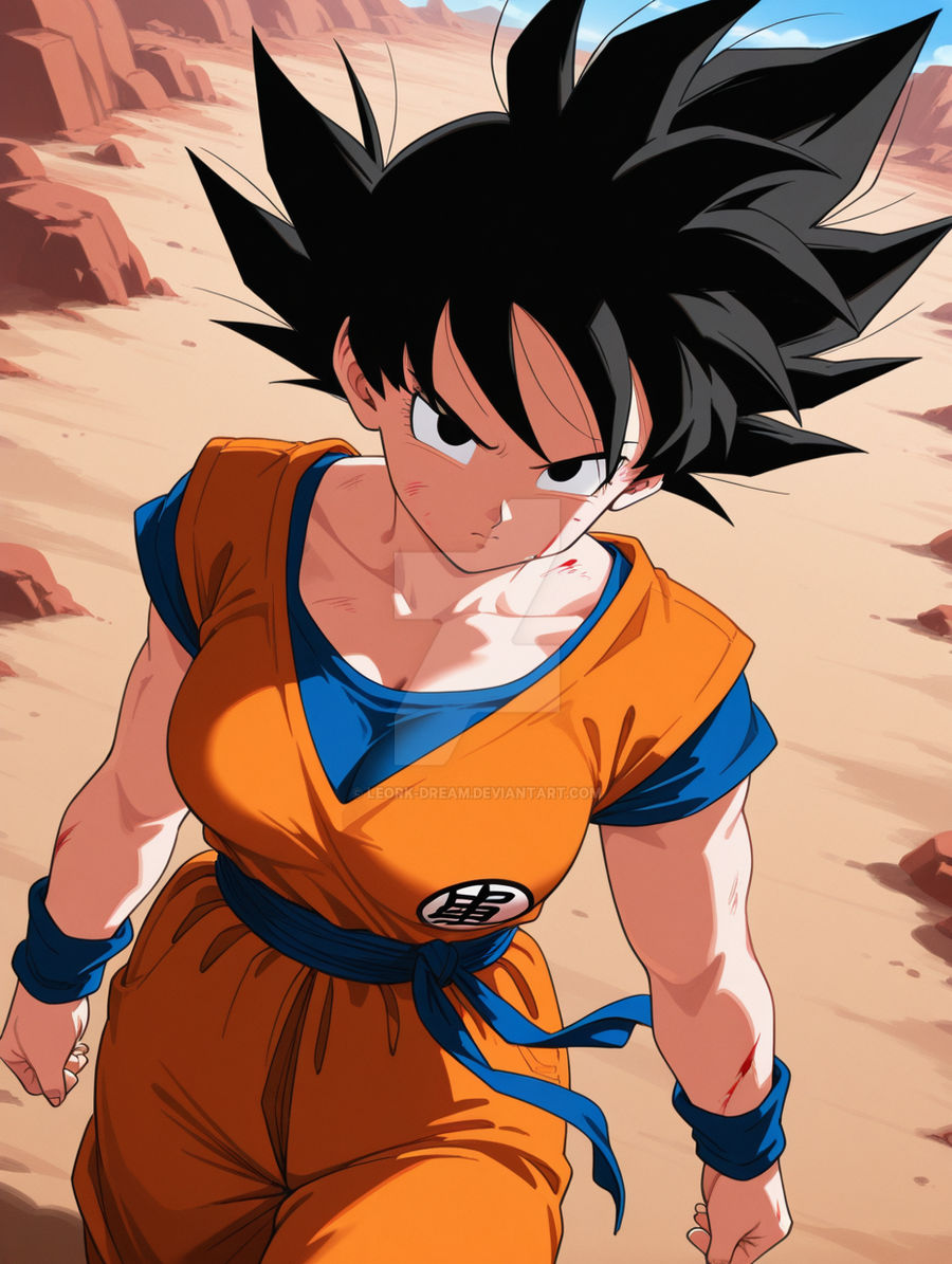 Female Goku By Leork Dream On DeviantArt female-goku-by-leork-dream-on-deviantart