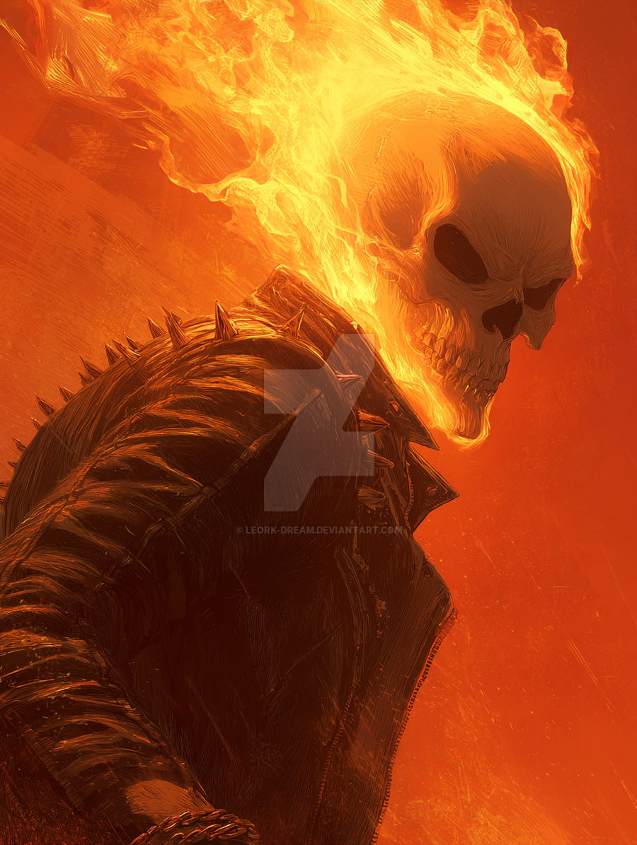 Fat Ghost Rider Ghost Rider by Leork-Dream on DeviantArt
