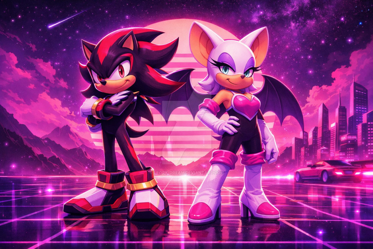 Shadow Rouge Wolf Shadow and Rouge by Leork-Dream on DeviantArt