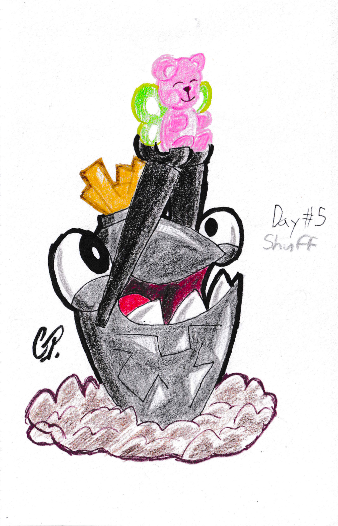 Shuff Deviantart MF Day #5: Shuff by TheJollyOrangeArtist on DeviantArt