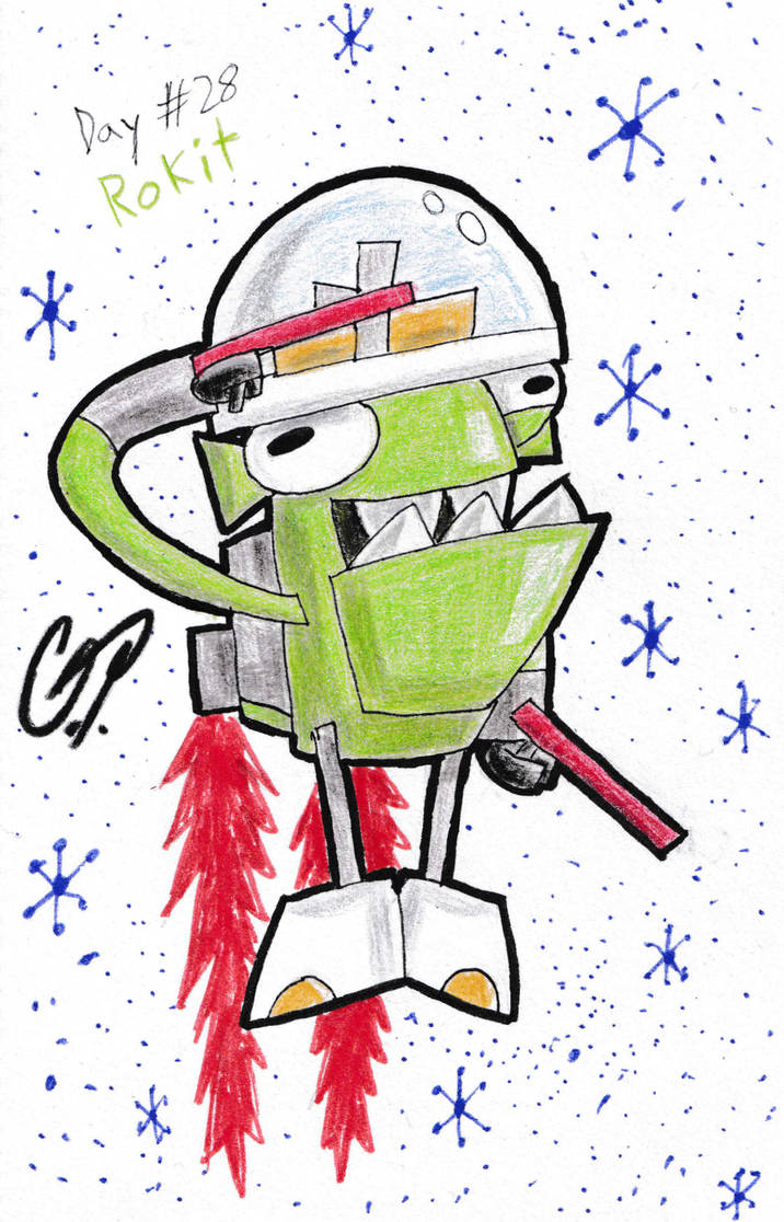 MF Day #28: Rokit by TheJollyOrangeArtist on DeviantArt