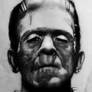 Classic Frankenstein in Pencil