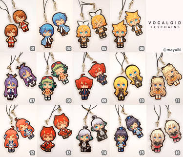 Vocaloid Keychains