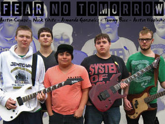 Cover-Photo of my friend's band Fear No Tomorrow