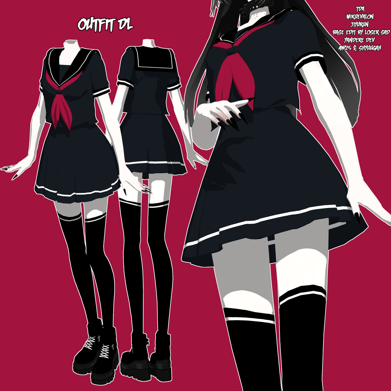 MMD TDA OUTFIT DL by Number6668 on DeviantArt