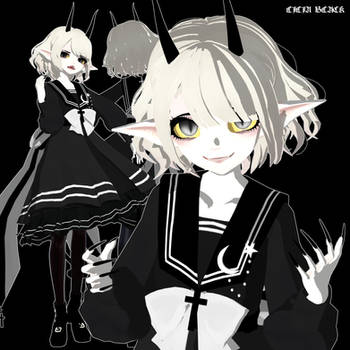 mmd | oc Lilia Black