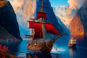 Default style of Leonardo Da Vinci create a colorf