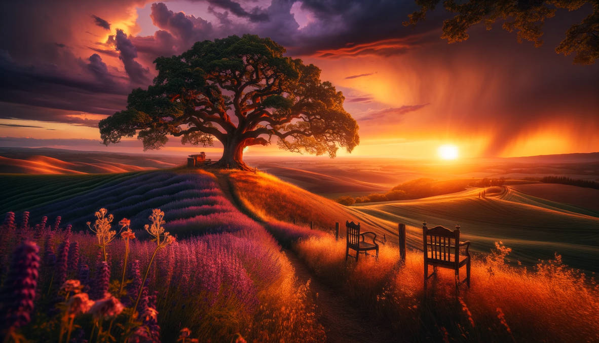 I Rested Sunset And I rested after the 7th day by bwall49 on DeviantArt
