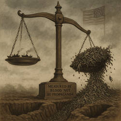 Measured by blood not propaganda