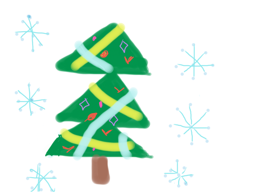 Sketch a Christmas Tree