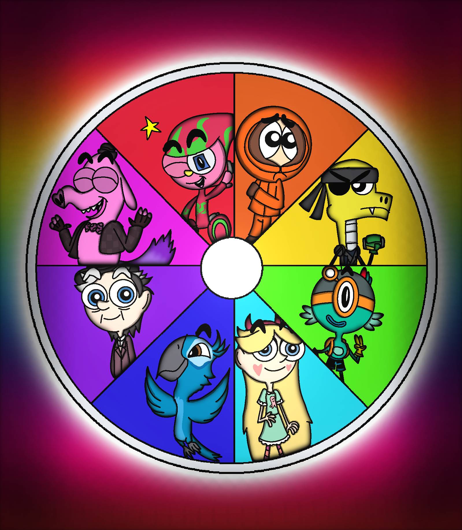 Color Wheel Characters Color Wheel Drawing Character Challenge by Metalheart2372 on DeviantArt