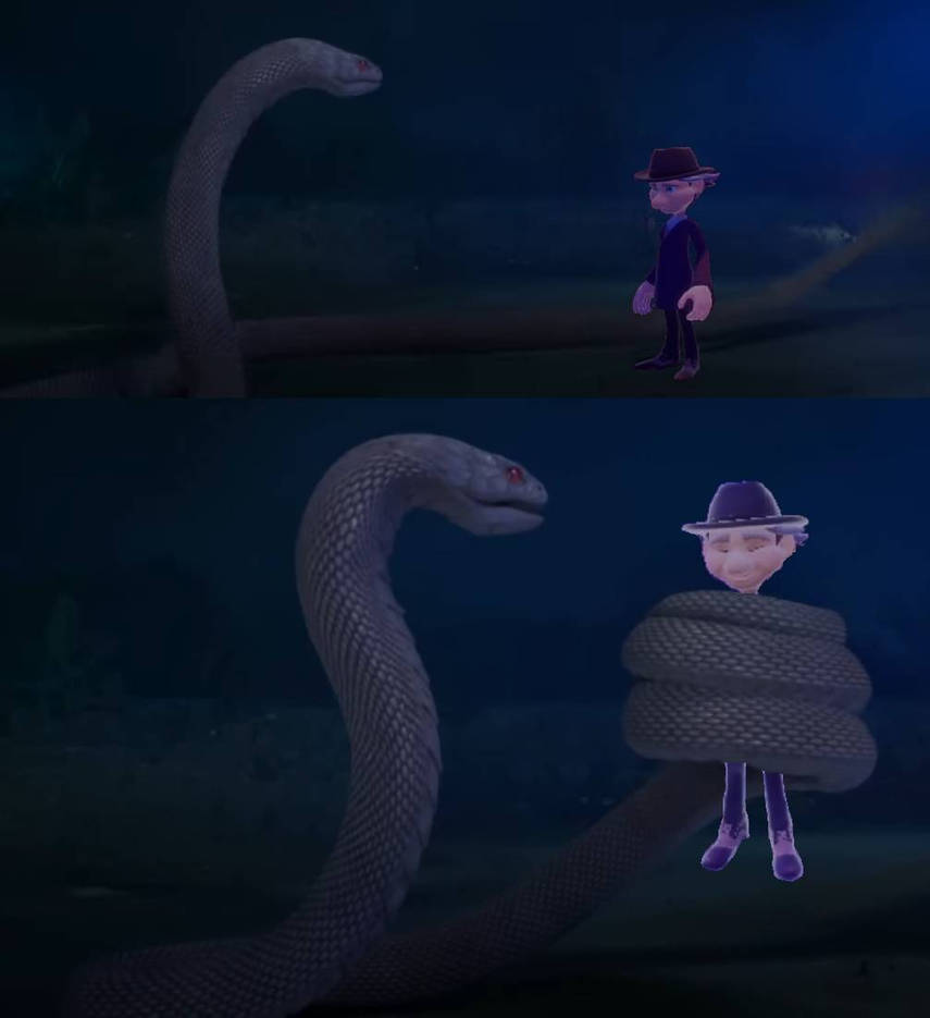 Giant Snake coiling Bruce Stone (Short Comic) by Metalheart2372 on ...