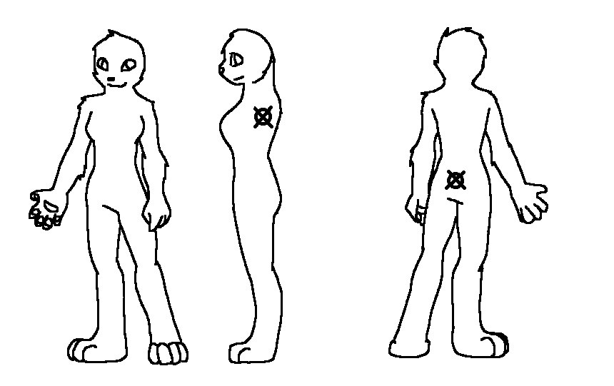 Furry Backbone Furry Base by ShawneeRR on DeviantArt