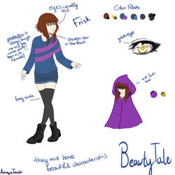 BeautyTale Frisk Reference Sheet [CHECK DESC.]