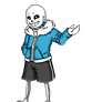 Sans page doll