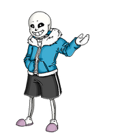 Sans page doll