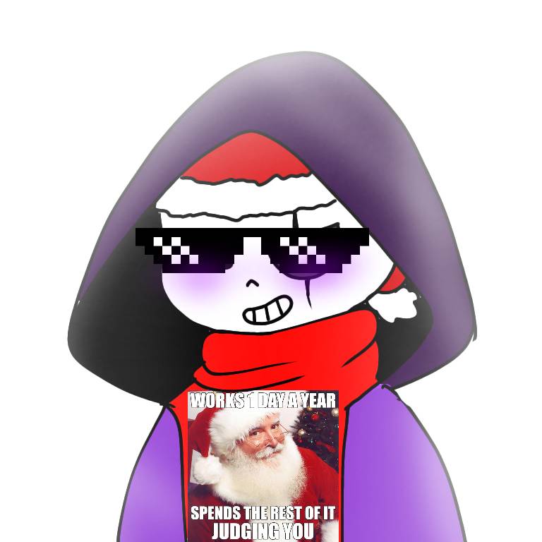 Epic!Sans Christmas icon by undertalePandi on DeviantArt