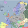 Ethnic cultural regions of Europe 1962