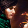 Vladin and the baby dragon.
