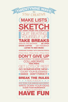 29 Ways to Stay Creative