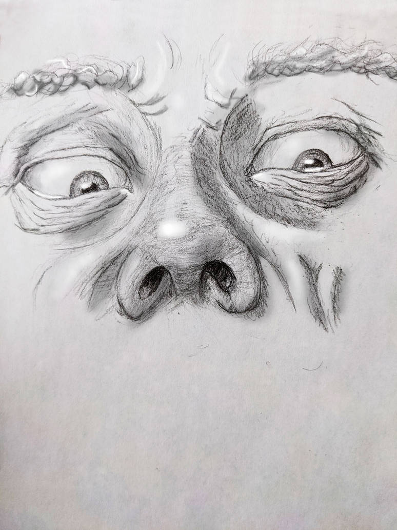 How To Draw A Scared Face 
