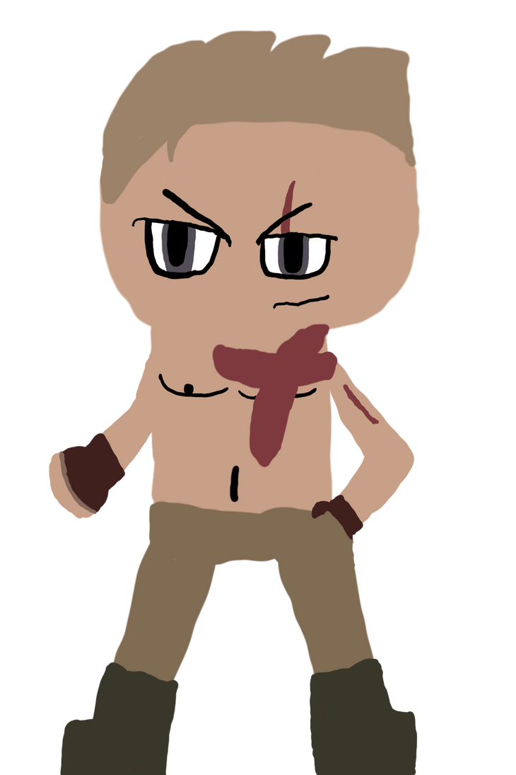 Custer Sprite Fanart of Altered Beast protag, Luke Custer by Sup3rSamurai on DeviantArt