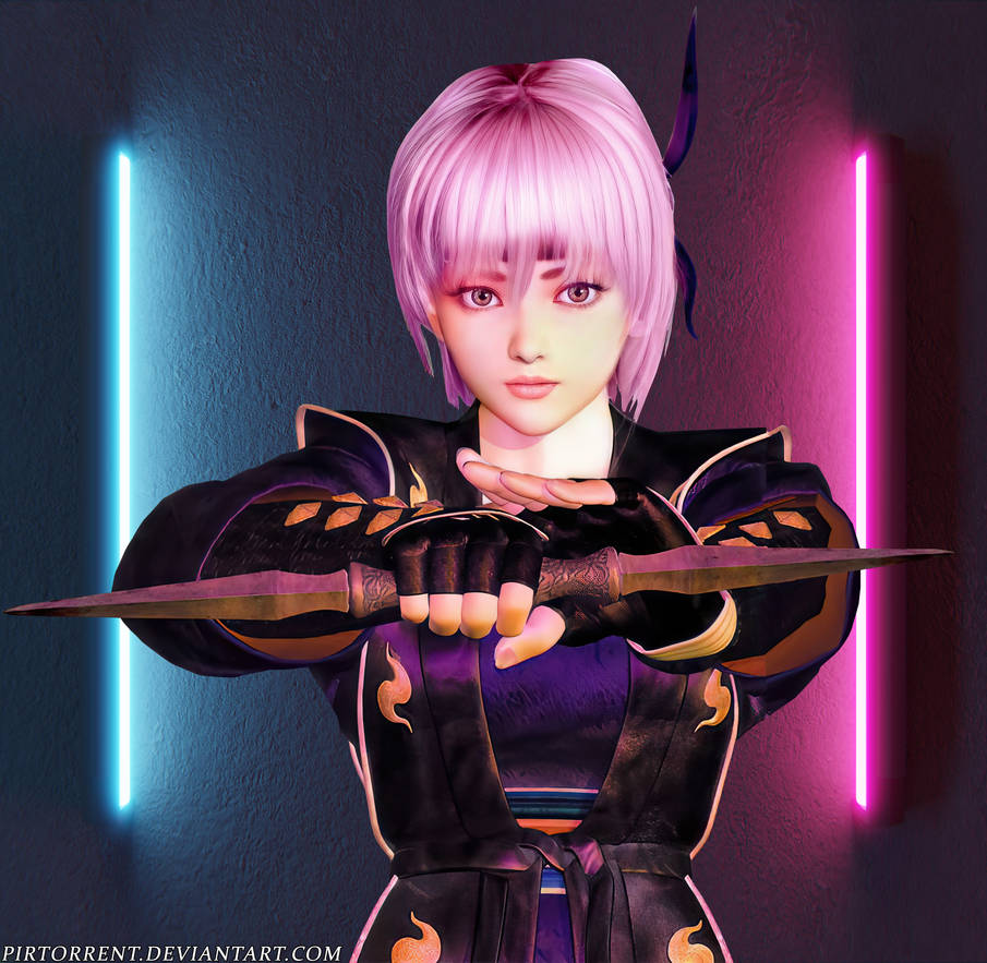 Ayane's elegant stance by pirtorrent on DeviantArt