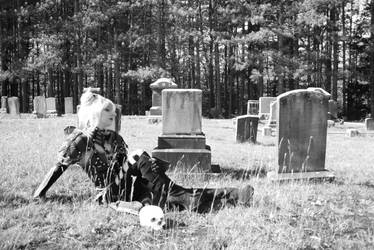 Necromancer in the Graveyard