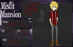 misfit mansion: Damian by Princess-Noodles