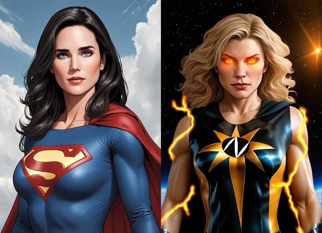 Nuke Lady Superwoman, Nuclear Woman by xvcjq on DeviantArt