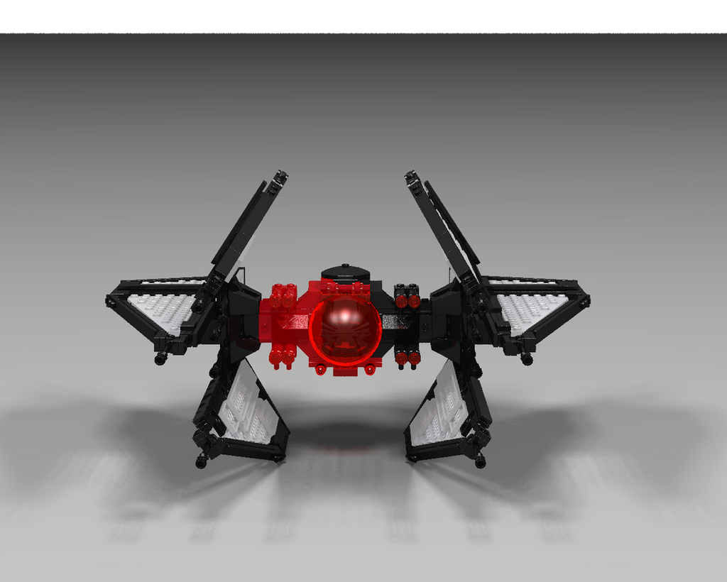 First Order Tie Super Interceptor Front by Jesse220 on DeviantArt