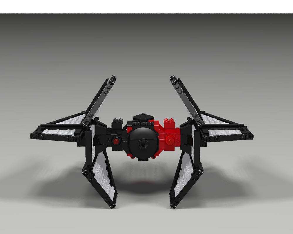 First Order Tie Super Interceptor Back by Jesse220 on DeviantArt
