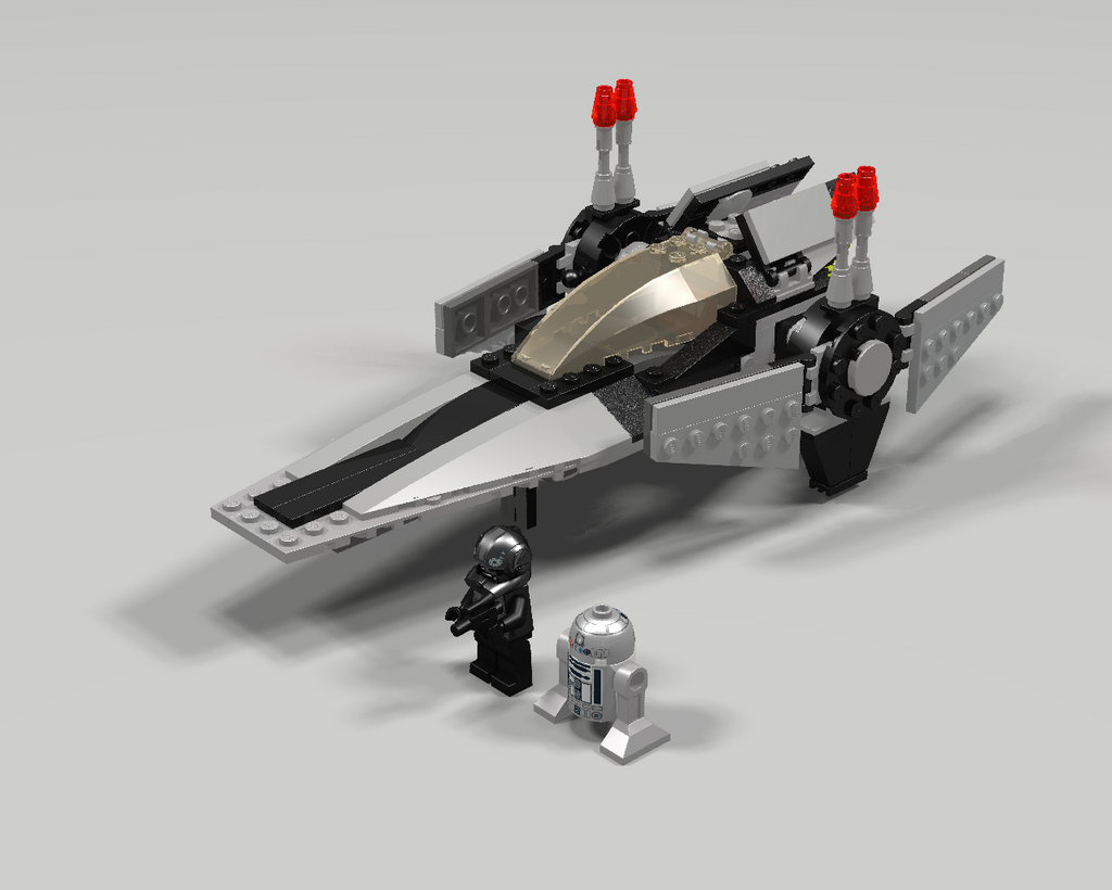 Imperial v discount wing lego instructions