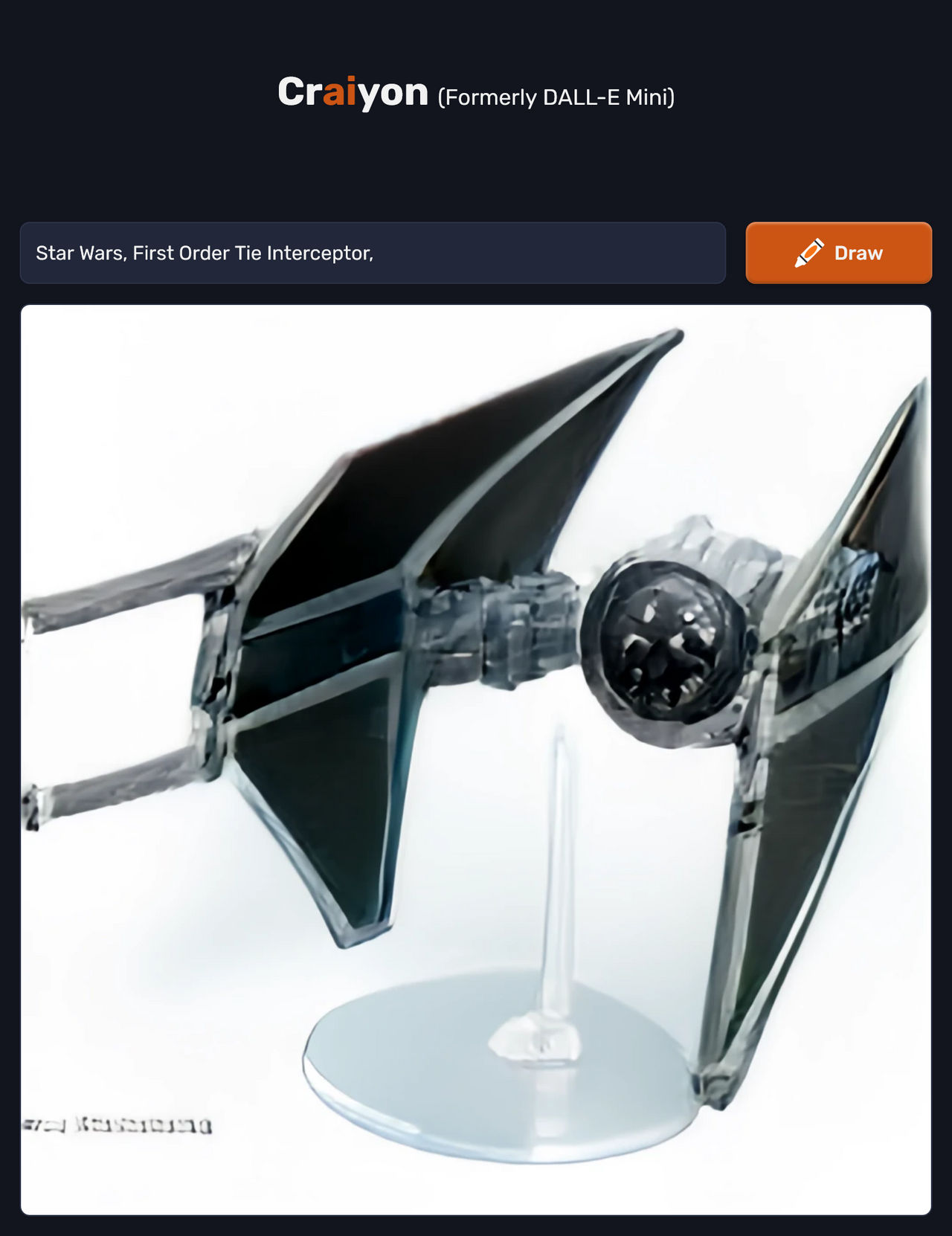 First order Tie interceptor by Jesse220 on DeviantArt